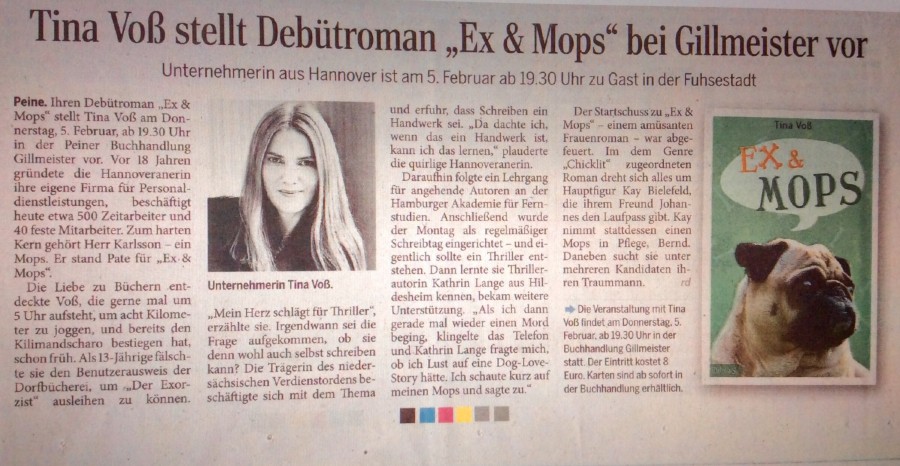 Peiner Allgemeine Zeitung, 24.01.2015